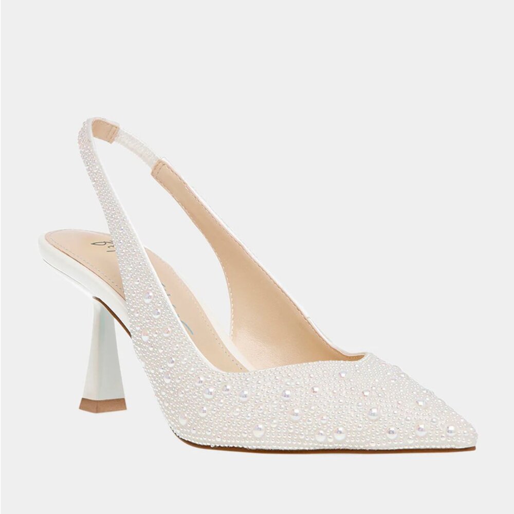 Bridal Shoes - Betsey Johnson Clark Pumps in Ivory (8.5)